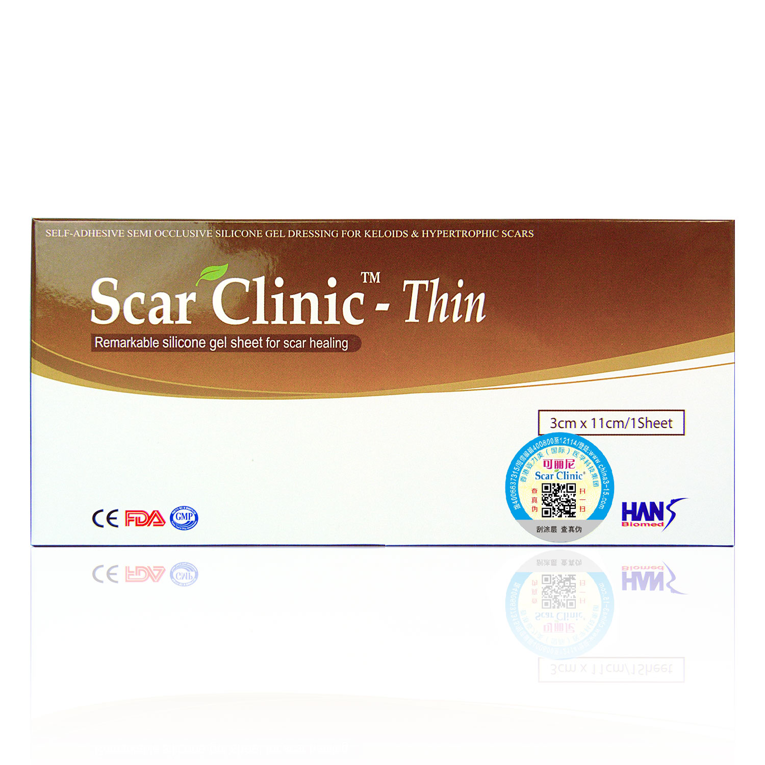 Kelly ultra-thin scar stickers 3*11